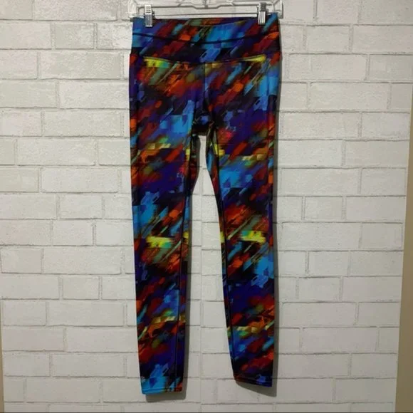 ATHLETA colorburst sonar leggings size Small - Picture 3 of 10